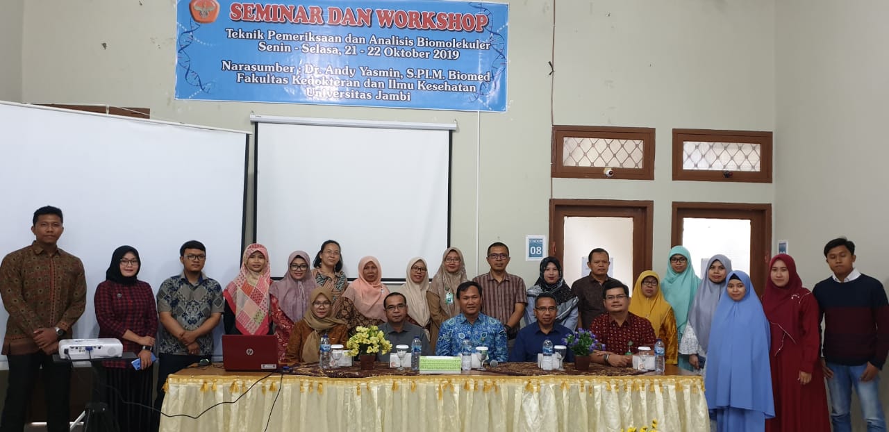 UPT LDT MENGIKUTI SEMINAR DAN WORKSHOP TEKNIK PEMERIKSAAN DAN ANALISIS MOLEKULER