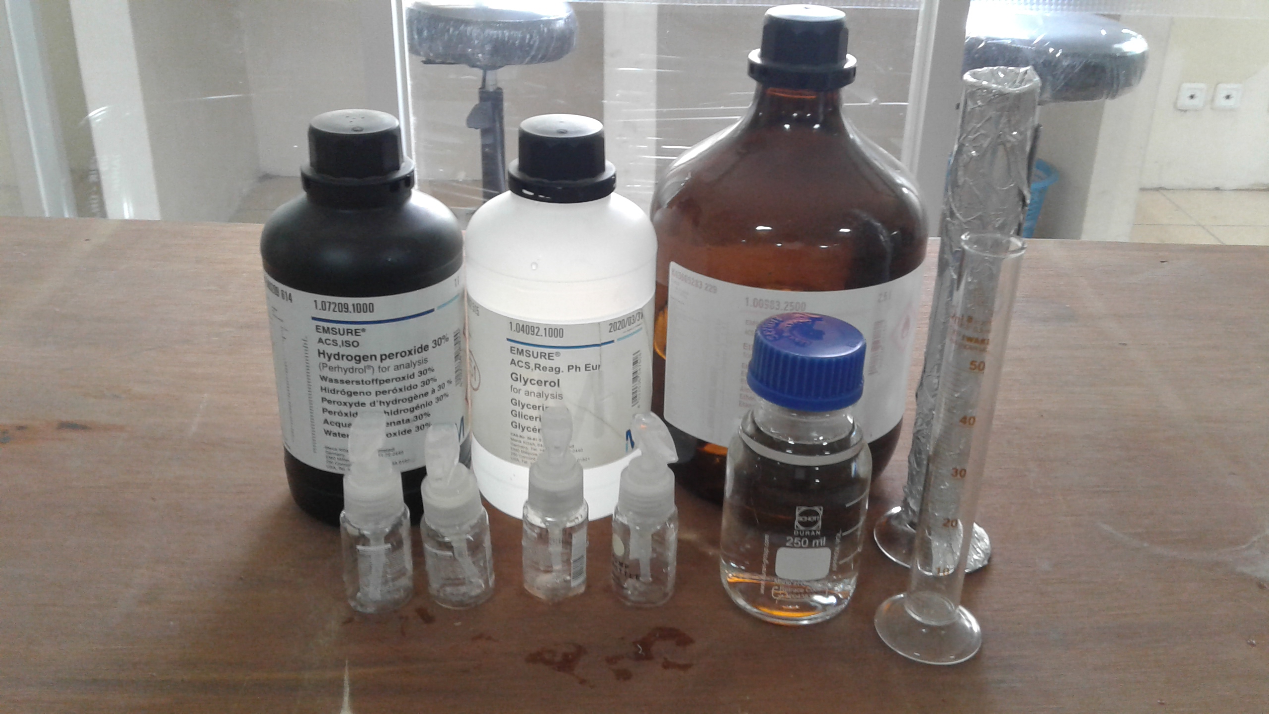 UPT LDT PRODUKSI HAND SANITIZER