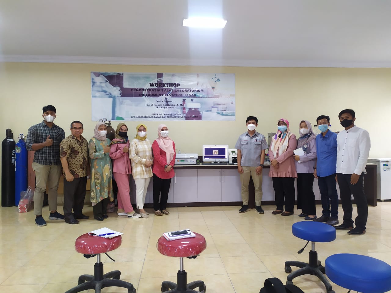 WORKSHOP PENGOPERASIAN ALAT LABORATORIUM "INSTRUMENT X-RAY FLOURESCENCE SPECTROMETER"