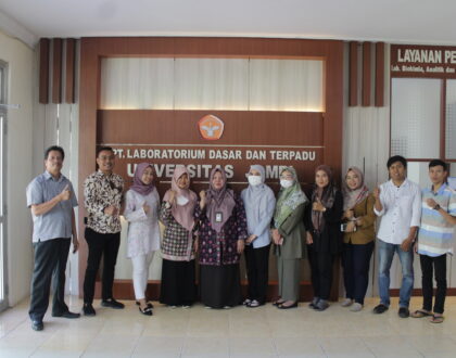Kepala Laboratorium Terpadu Poltekkes Kemenkes Jambi kunjungi UPT LDT
