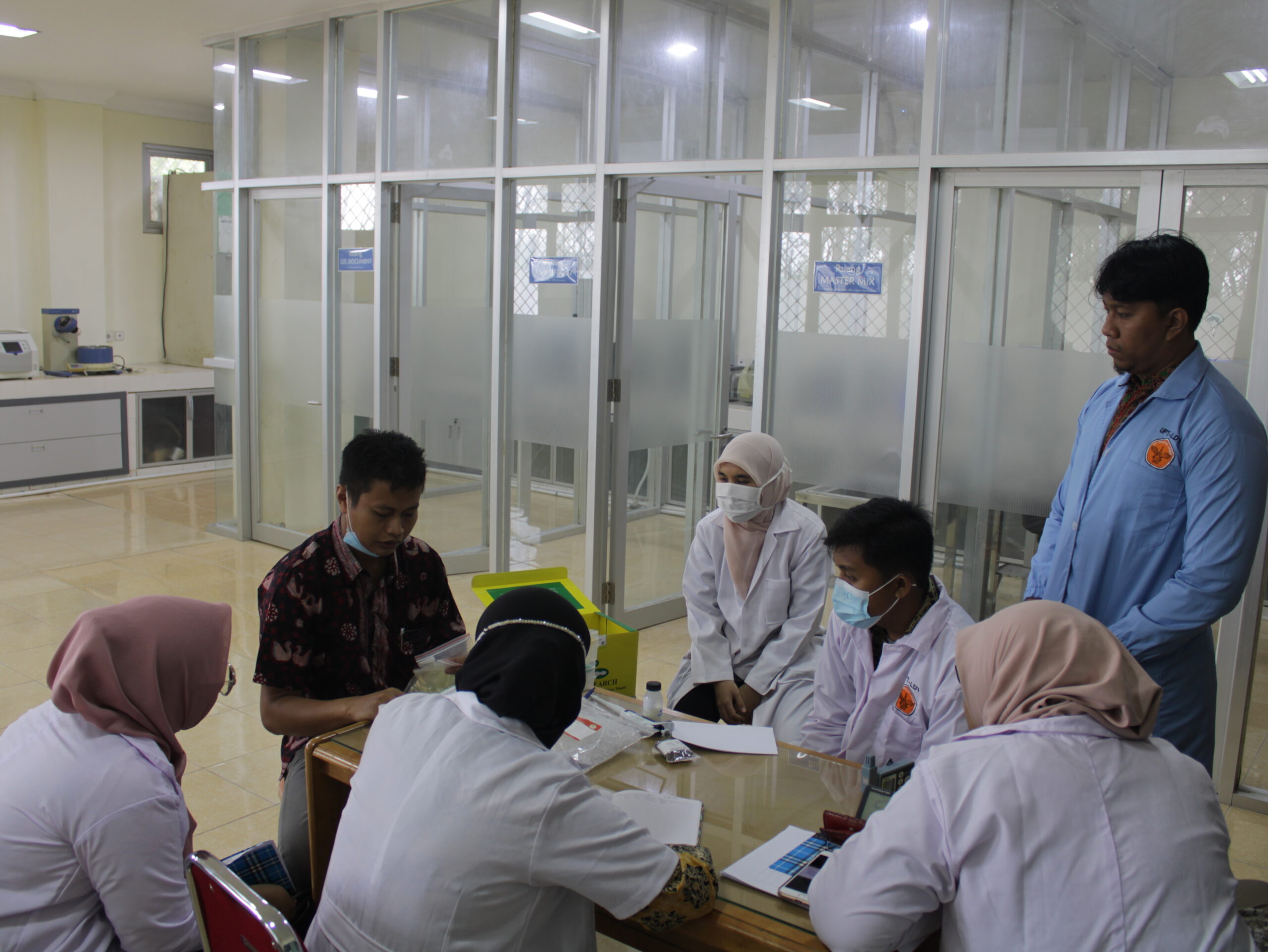 UPT LDT adakan Pelatihan Pengujian Ekstraksi DNA menggunakan PCR